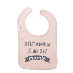 Bavoir "mamie" fille