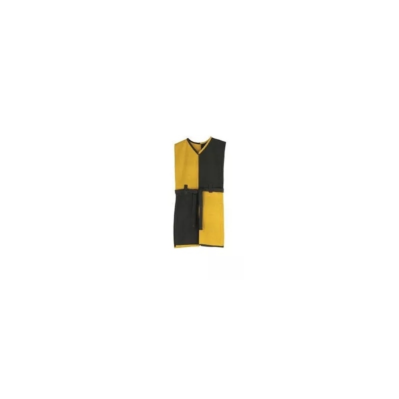 Tunique normande jaune et noire 5/10 ans