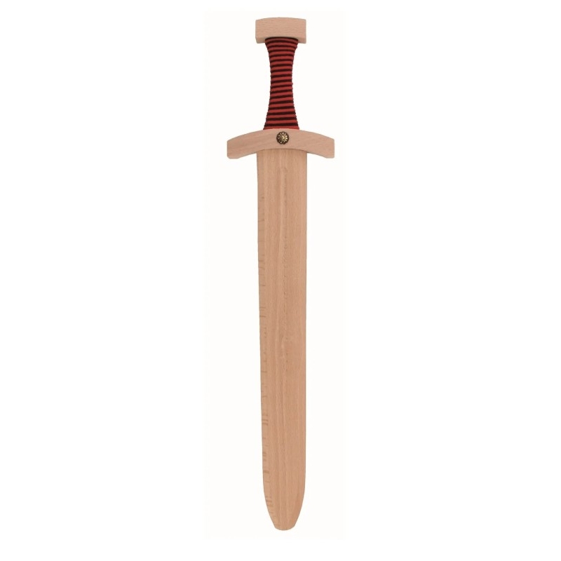 Epée normande noire et rouge 48 cm