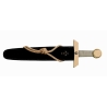 Epée et fourreau excalibur de luxe 50 cm