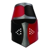 Casque normand noir et rouge