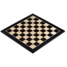 Jeu d'échecs noir ébénisé