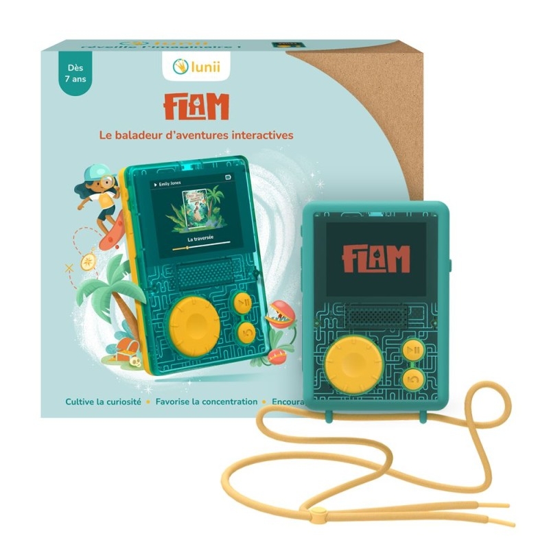 Lunii Flam - Baladeur + Coque