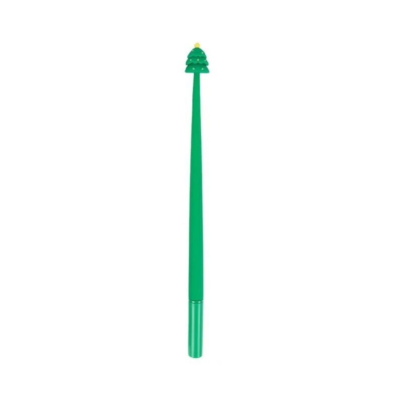 Stylo gel flexible Noël - Sapin