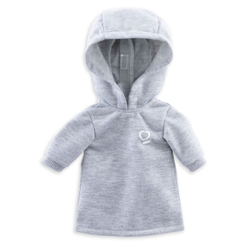 Robe à capuche pour poupée 36 cm