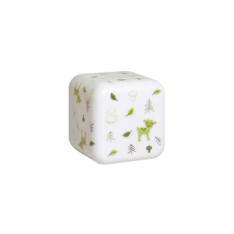 Veilleuse nomade cube B - Forêt Cloud B