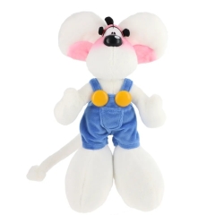 PROMO Diddl - Peluche Diddl en salopette bleue 30 cm