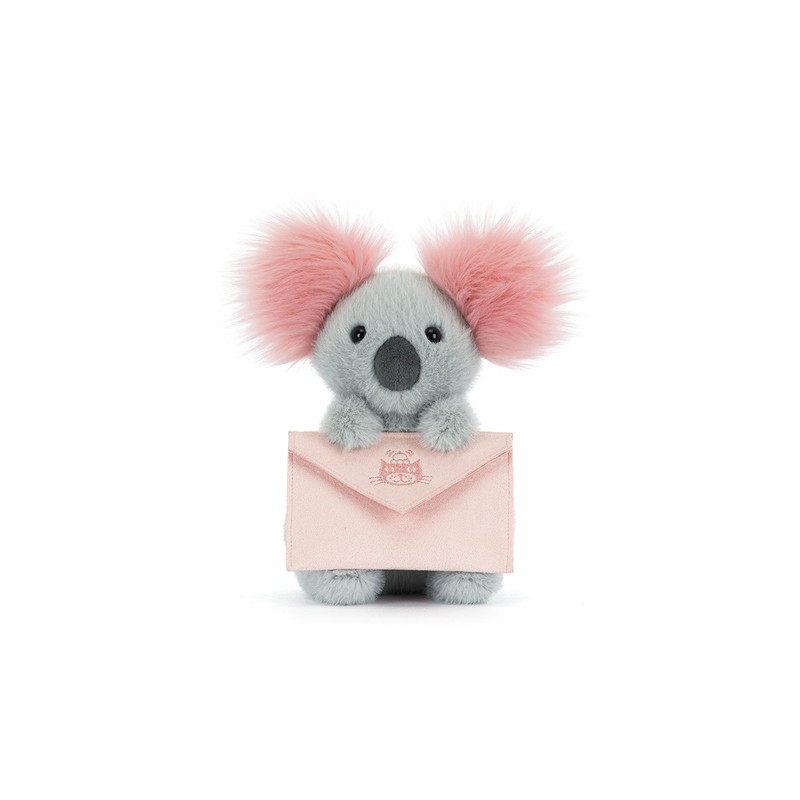 Koala avec message 20 cm