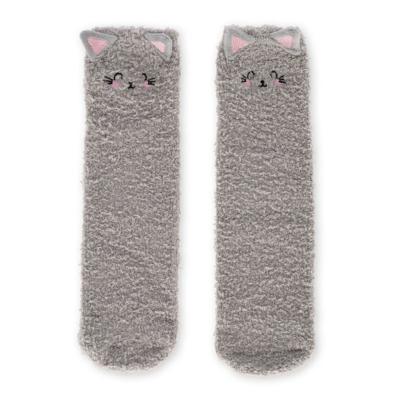 Chaussettes antidérapantes 35/42 - Chat