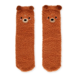Chaussettes antidérapantes 35/42 - Ours miel