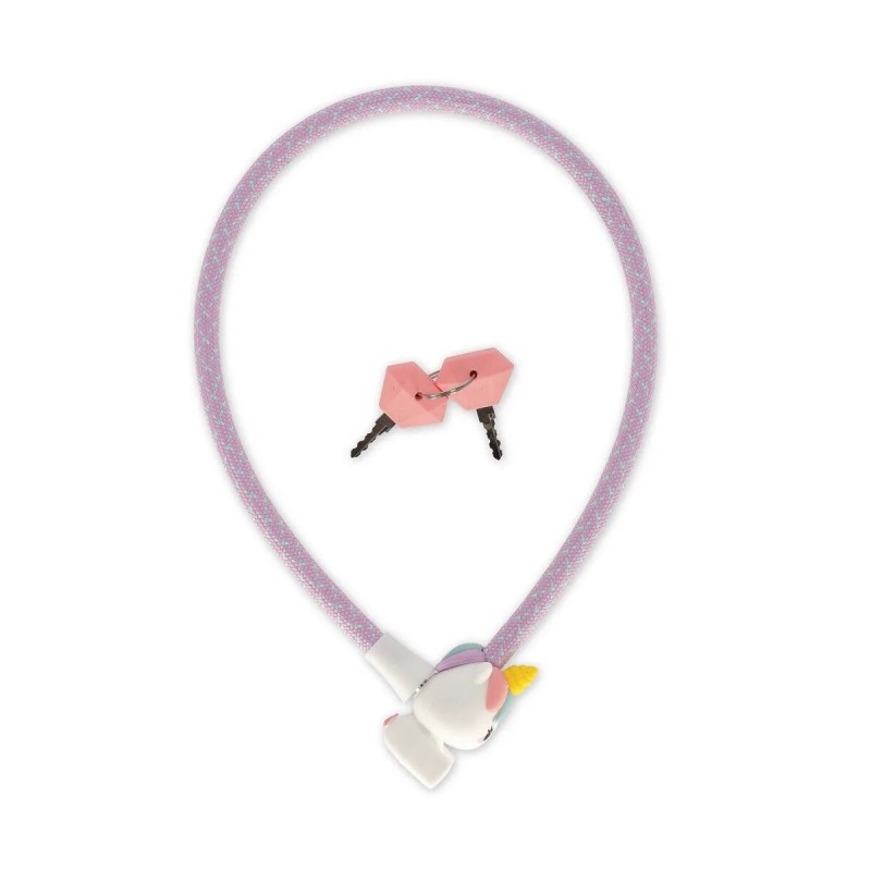 Cadenas de vélo à clé - Licorne