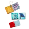 Set de naissance - 3 livres sensoriels jungle