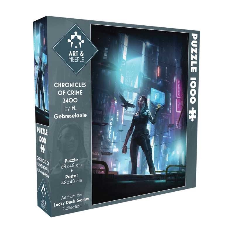 PROMO Puzzle 1000 pièces - Chronicles of crime