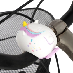 Phare avant pour vélo avec sonnette - Licorne
