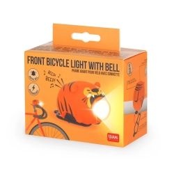 Phare avant pour vélo avec sonnette - Tigre