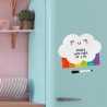 Tableau magnétique de Frigo  Arc-en-ciel