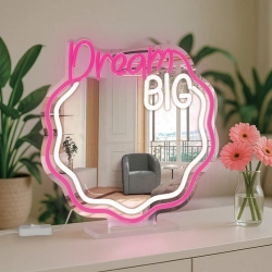 Miroir  lumineux - Dream big