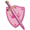 Set bouclier et épée en mousse - Princesse