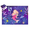 Puzzle silhouette 36 pièces - Ella la sirène