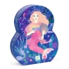 Puzzle silhouette 36 pièces - Ella la sirène
