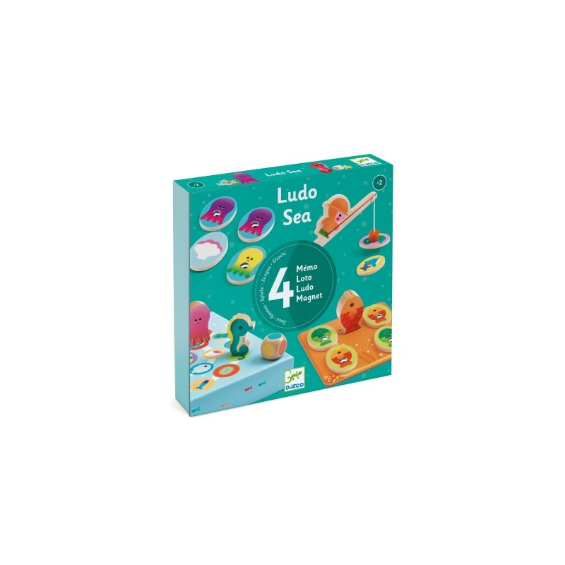 Ludo Sea - 4 jeux