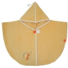 Cape de bain velours - Girafe vanille