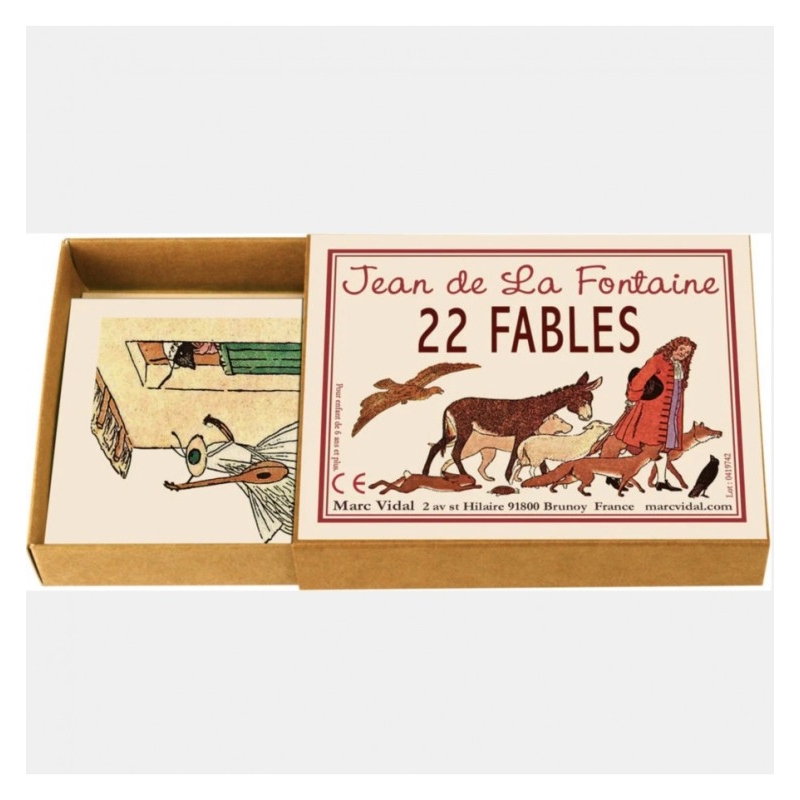 22  fables de La fontaine