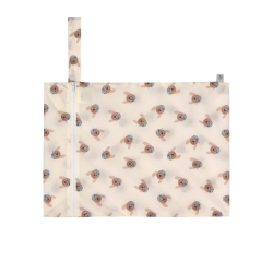 Lot de 2 pochettes pour couches - Tiny Team chien