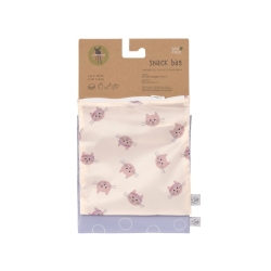Lot de 2 pochettes pour snack - Tiny Team chat