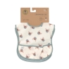 Pack de 2 bavoirs plastifiés avec poche - Tiny Team chien