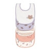 Pack de 5 bavoirs - Tiny team Chat