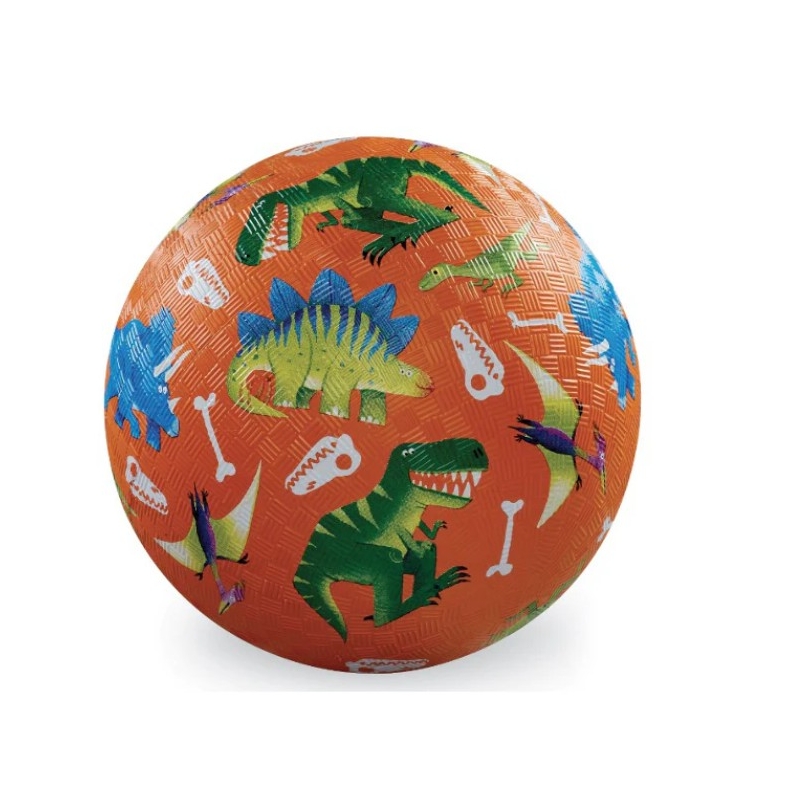 Crocodile Creek- Ballon Dinosaures orange 13cm