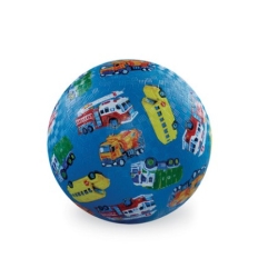 Crocodile Creek- Ballon Véhicules de ville 13cm