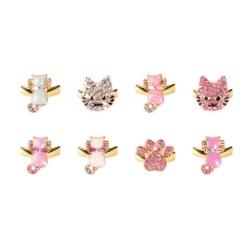 Bague toupie chat