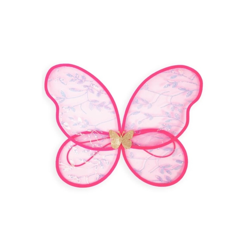 Déguisement - Ailes papillon fuchsia