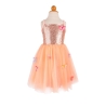 Déguisement - Robe papillon corail 3/4  ans