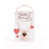 Collier médaillon coeur pierre de naissance