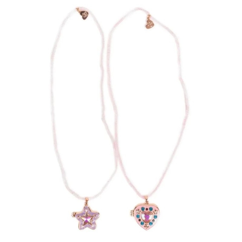Collier à médaillon - Joyau étoile ou coeur