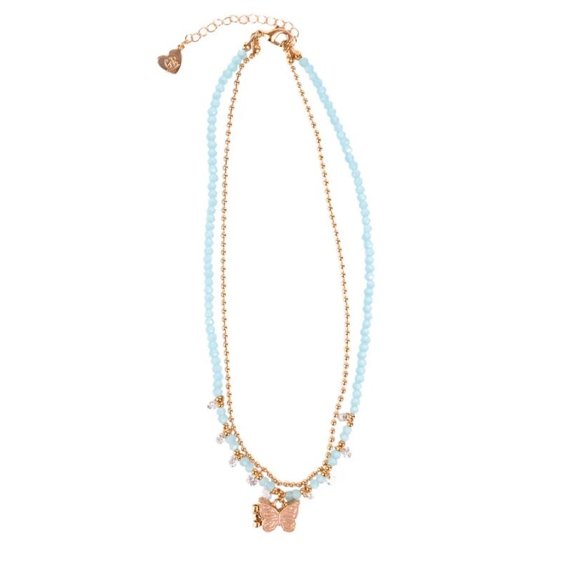 Collier Papillon bohème