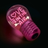 PROMO Lampe en forme d'ampoule - Love is in the air
