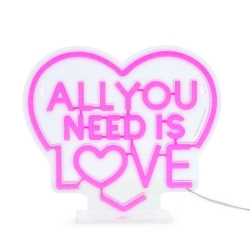PROMO Enseigne néon -  All you need is love