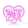 PROMO Enseigne néon -  All you need is love