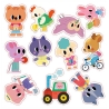 Stickers repositionnables 18 mois - Le jardin