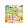 Stickers repositionnables 18 mois - Le jardin