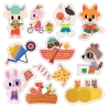 Stickers repositionnables 18 mois - Le jardin