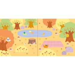 Stickers repositionnables 18 mois - Le jardin