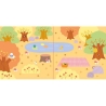 Stickers repositionnables 18 mois - Le jardin
