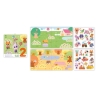 Stickers repositionnables 18 mois - Le jardin