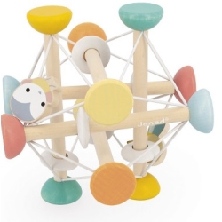Balle sensorielle en bois