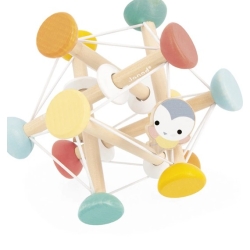 Balle sensorielle en bois
